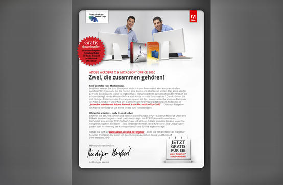 Adobe Acrobat X & MS Office 2010: Zwei gehören zusammen - E-Blast