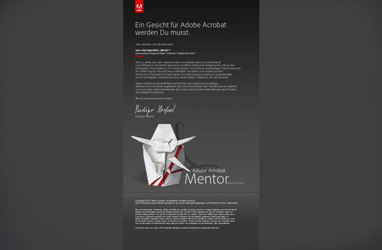Adobe: Acrobat Mentor - E-Blast