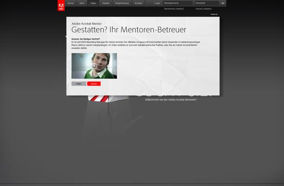 Adobe: Acrobat Mentor - Mentoren-Betreuer